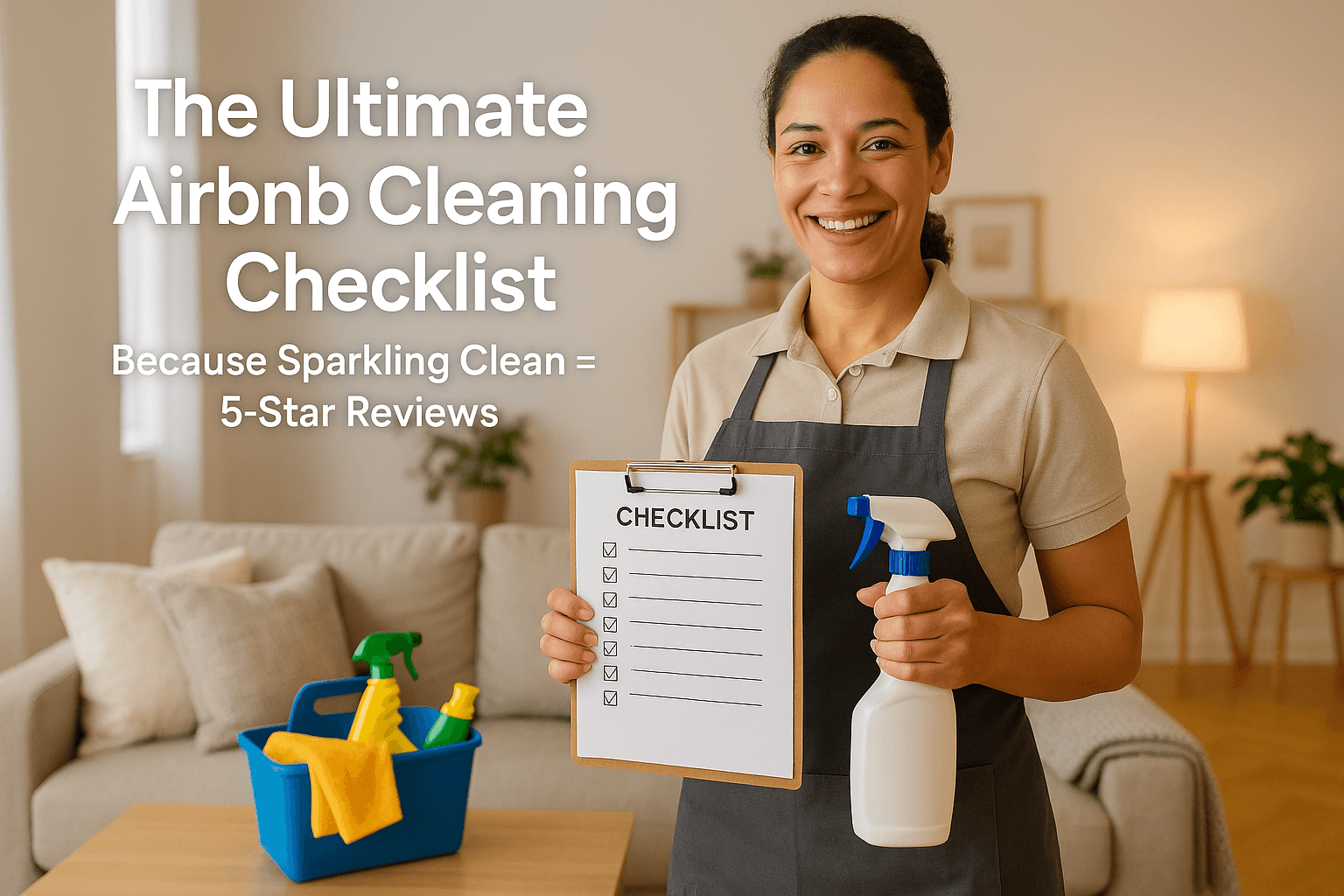 The Ultimate Airbnb Cleaning Checklist for Hosts