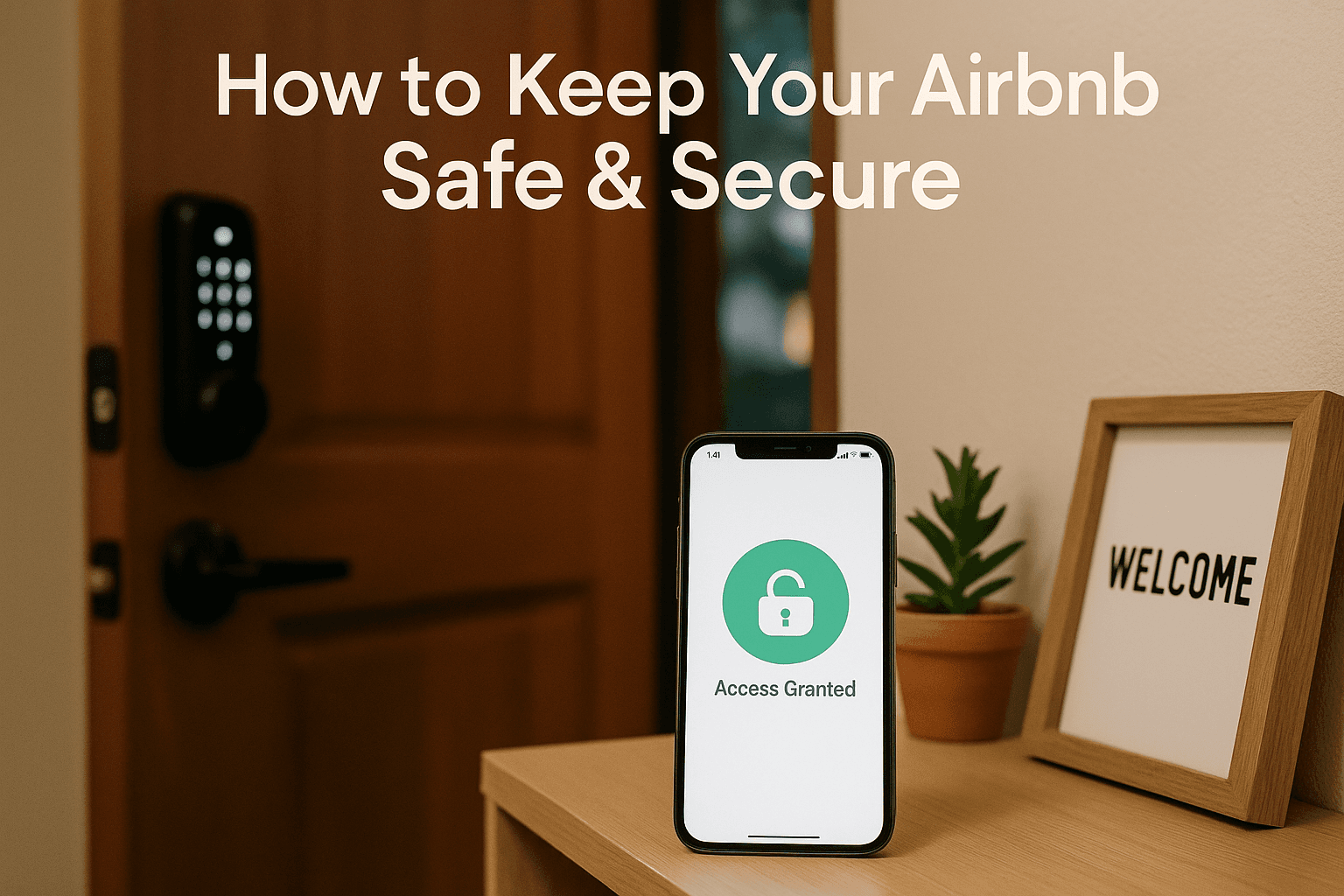 How to Keep Your Airbnb Safe & Secure for Guests